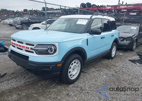 2023 Ford Bronco Sport Heritage z USA, uszkodzony, nr VIN 3FMCR9G69PRE21755